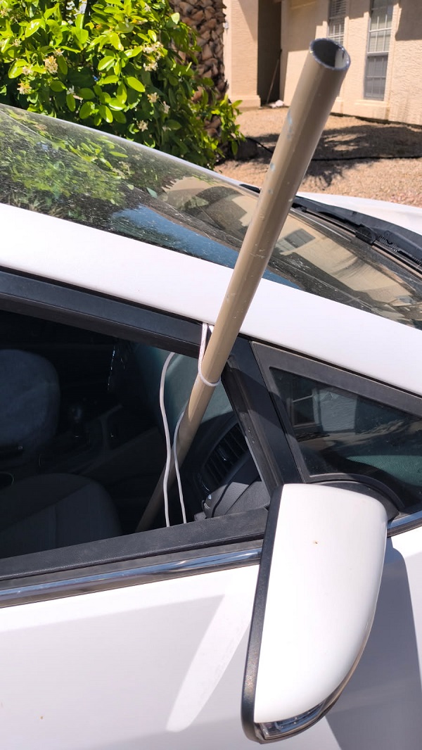 avoid damage to side mirror